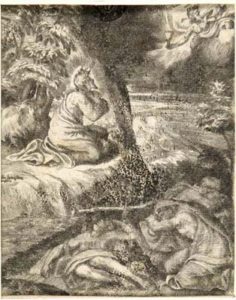 Cristo nell’orto degli Ulivi (dalla serie: La Passione di Nostro Signore Gesù Cristo)