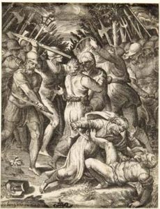 Cattura di Cristo nell’orto degli Ulivi (dalla serie: La Passione di Nostro Signore Gesù Cristo)