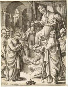 Cristo davanti ad Anna (dalla serie: La Passione di Nostro Signore Gesù Cristo)