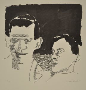 Study for a poster for Frankestein